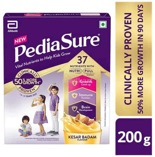 pediasure kesar badam powder 200 gm